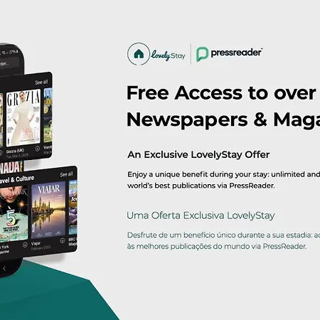 Downtown Duplex W/ Amazing Terrace By Lovelystay * Oporto