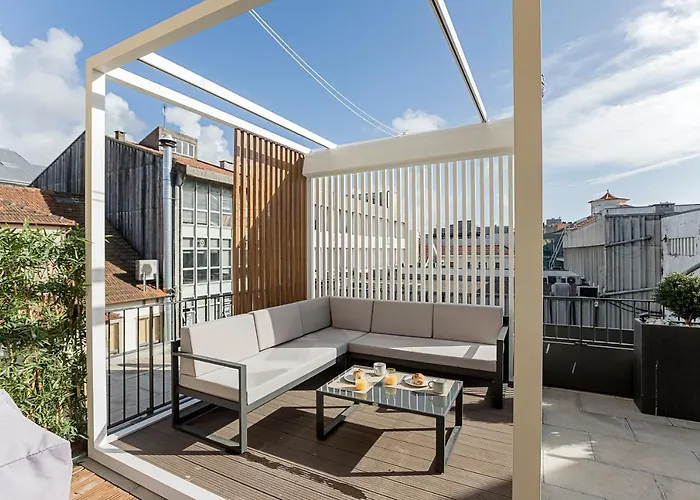 Downtown Duplex W/ Amazing Terrace By Lovelystay Oporto